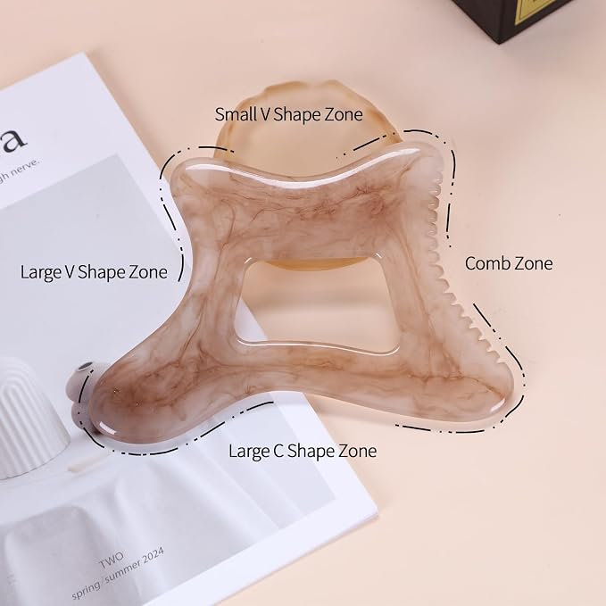 Body Gua Sha Tool Large Gua Sha Body Tool Cellulite Massage Tool Lymphatic - Image 7