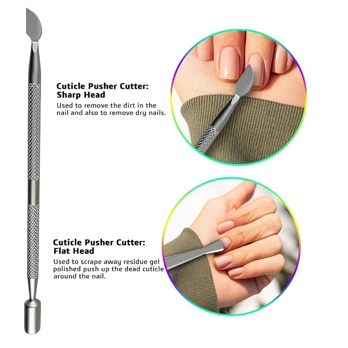 Professional Cuticle Trimmer Nail Cuticle Cutter Stainless Steel Cuticle Nippers - Image 2