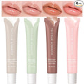 4 PCS Lip Glossy Butter Nourishing Balm, Lightweight, Non-Sticky, Long-lasting by Unknown