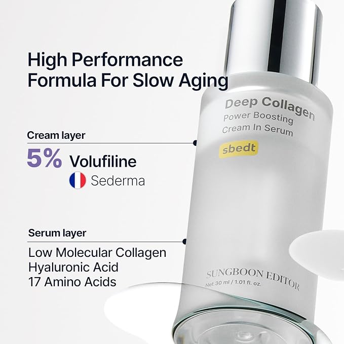 SUNGBOON EDITOR Deep Collagen Serum | 5% Volufiline + 58% Low Molecular - Image 6