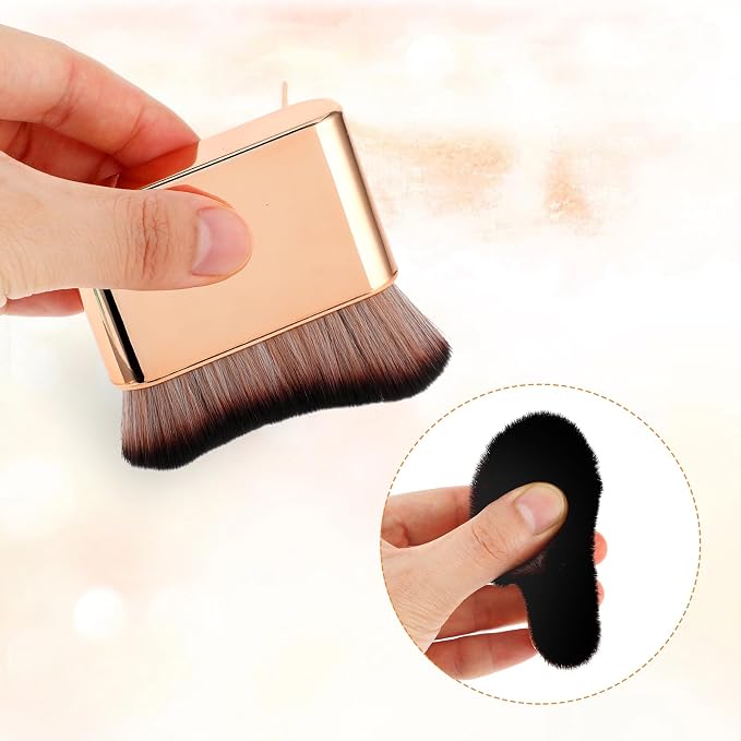 Self Tan Brush Soft Body Makeup Brush Portable Self Tanning Brush Self Tanner - Image 3