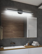 Joossnwell LED Vanity Light Black 47.2inch Modern Bathroom Lighting Fixtures - Image 2