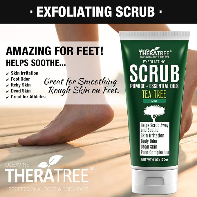 TheraTree Tea Tree Oil Exfoliating Body Scrub - Image 3