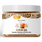 SPA REDI – Exfoliating Scrub Pumice Gel, Milk and Honey, 16 Oz by SPAREDI