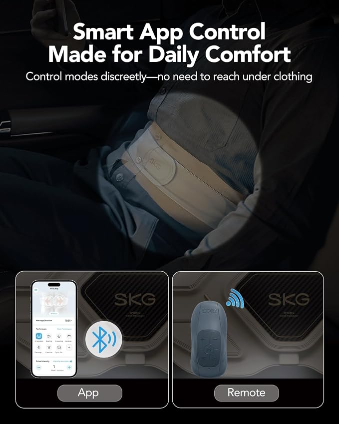 SKG W9 Ultra 2.0 Lower Back Massager - Image 9