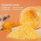 Liyalan Turmeric Body Scrub Moisturizing and Exfoliating Body, Foot Scrub - Image 3