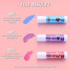 6 Pack Lip Balm, Fruit Flavoured Lip Balms, All Day Moisturising, Soft Natural - Image 5