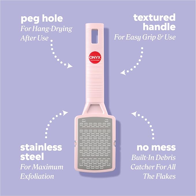 Onyx Professional Foot Rasp, No Mess Callus Remover - Image 3