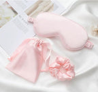 Silk Satin Sleeping Eye Mask, Soft Breathable Blackout Eyeshade Eye Cover - Image 8