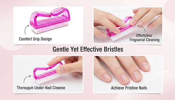 3Pcs Different Kinds of Fingernail brush - Image 6