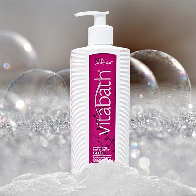 Vitabath Plus For Dry Skin Moisturizing Bath & Shower Gel Wash Replenishing - Image 4