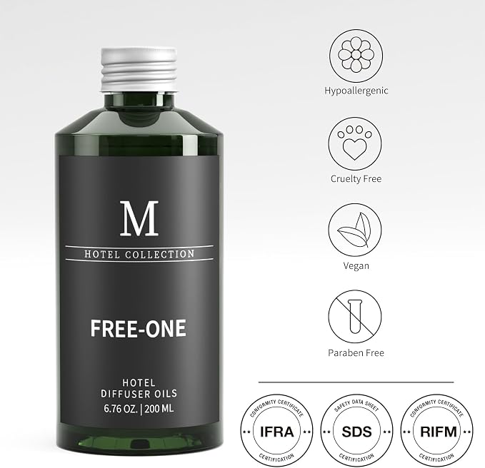 Hotel Scents Free One 6.76 Fl Oz, Home Luxury Aroma, Hotel Fragrance Diffuser - Image 2