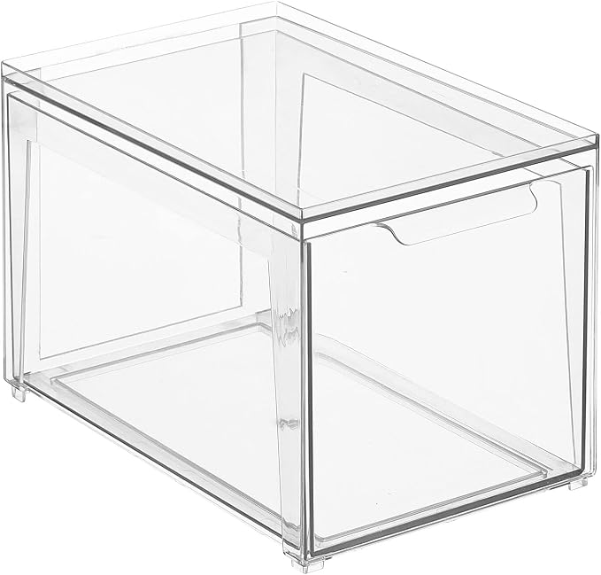 mDesign Plastic Stackable Bathroom Storage - Image 8