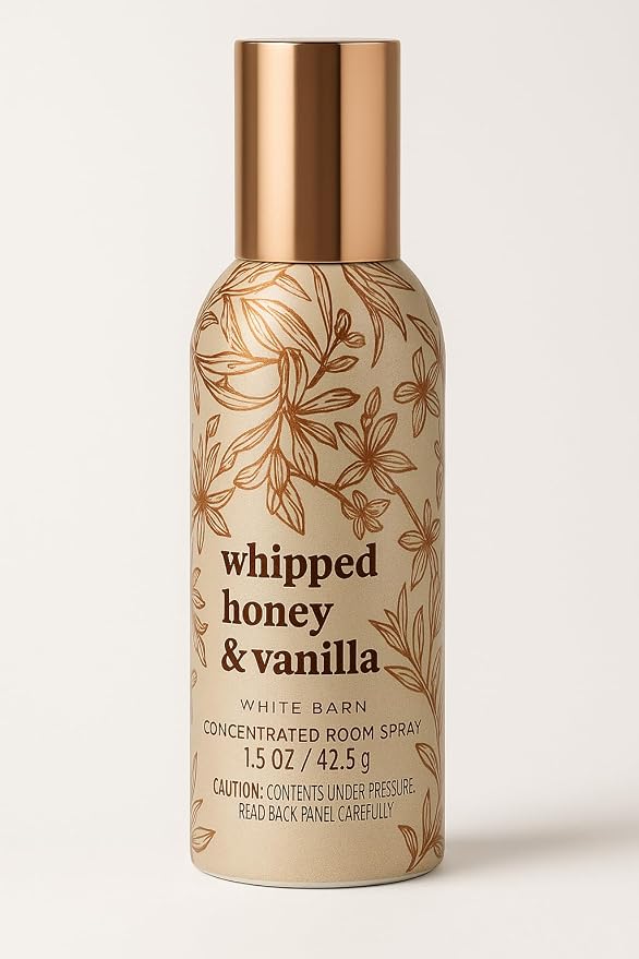 Bath & Body Works Whipped Honey & Vanilla Concentrated Room Spray 1.5 oz / 42.5 by BathBodyWorks