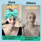 Shintop Sweet Super Soft Caroset Polka Dots Wash Cosmetic Headband Hairlace - Image 2