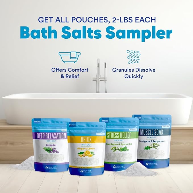 Bath Salts Sampler Variety Bath Soaks - Image 5