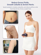 Lymphatic Drainage Massager & Anti Cellulite Massage Tool, Helps Reduce Stretch - Image 3