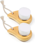 2pcs Soft Bristle Face Cleansing Brush Manual Face Brush by Unknown
