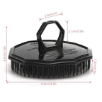 Scalp Massage Shampoo Brush, Segbeauty 4pcs Massage Hair Brushes Floriated - Image 5
