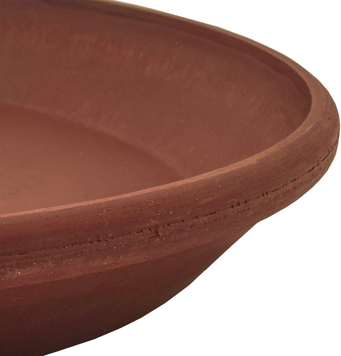 PSW Pot Collection AP30TC 12-inch Plastic/Stone/Wood Composite Plant Saucer - Image 3