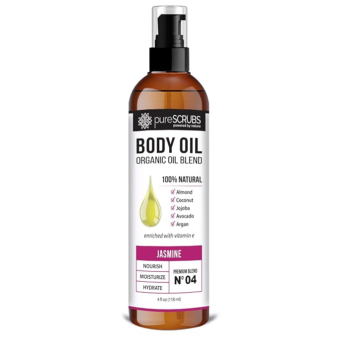 pureSCRUBS Ultra Moisturizing Jasmine Body Oil Spray by pureSCRUBS