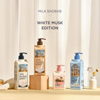 Milk Baobab Hydrating Shampoo, Nourishing Korean Hair Care, Long-Lasting White - Image 9