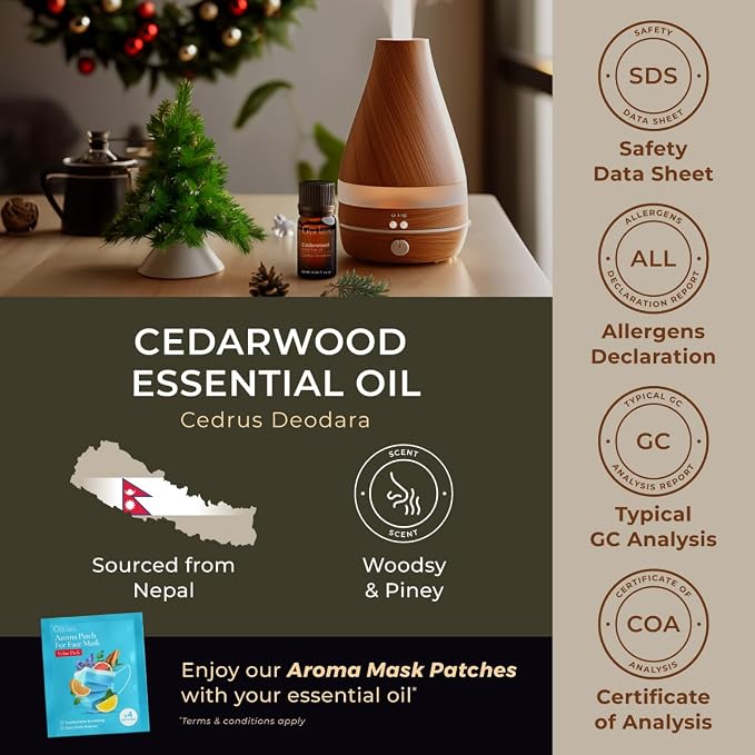 100% Pure Cedarwood Essential Oil - Image 6