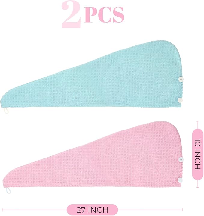 MaopaoBeauty Microfiber Hair Towel Wrap - Image 2