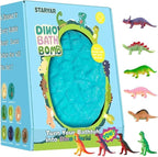 Bath Bombs for Kids with Surprise Dinosaur Toys Inside, XXXL Dinosaur Bath by STARYAR