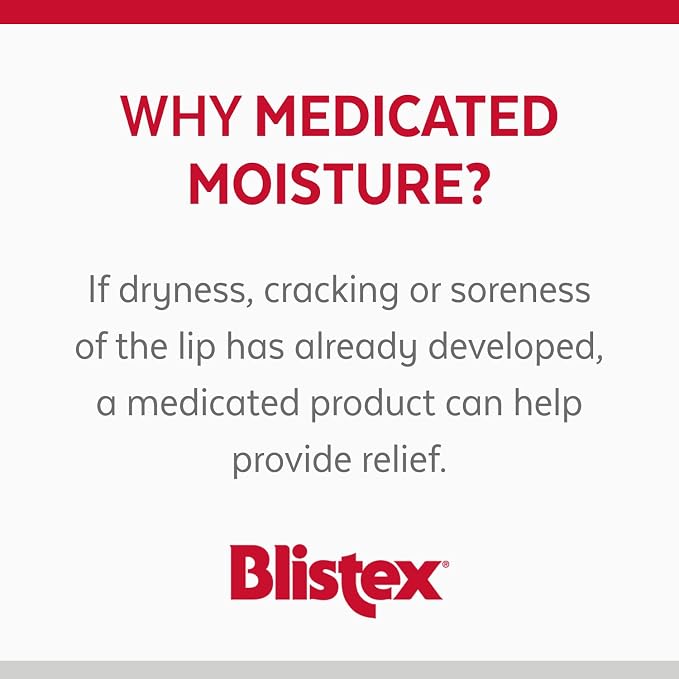Blistex Medicated Lip Balm, 0.15 Ounce, Prevent Dryness & Chapping, SPF 15 Sun - Image 8