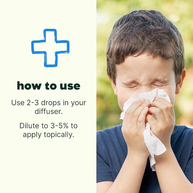 Plant Therapy Kids Sniffle Stopper Essential Oil Blend, 10 mL, Respiratory - Image 8
