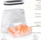 SALKING 2-in-1 Ultrasonic Essential Oil Diffuser & Himalayan Salt Lamp - Image 7