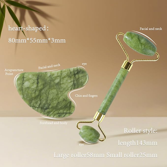 Jade Roller Gua Sha Tools - Image 5