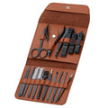 16 Pieces Manicure Set, Pedicure Kit, Nail Clippers, Stainless Steel by Lemon+Shane