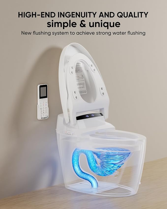 TDH Smart Toilet, Tankless Toilets - Image 8