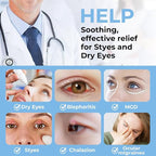 Aroma Season Heated Eye Mask for Dry Eyes, Warm Eye Compress - Image 2