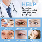 Aroma Season Heated Eye Mask for Dry Eyes, Warm Eye Compress - Image 2