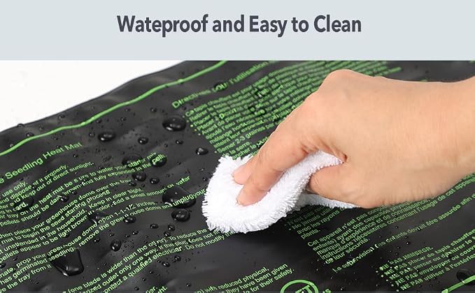 Seedling Heat Mat with ETL Listed, Warm Hydroponic Heating Pad - Image 6