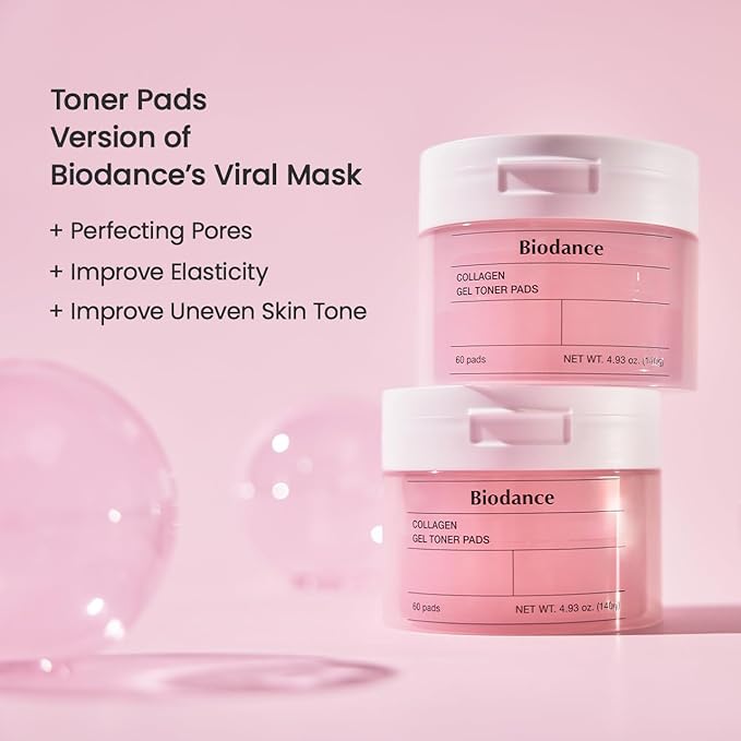 Biodance Collagen Gel Toner Pads, Pore Minimizer - Image 4