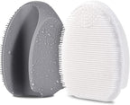 Silicone Face Scrubber, 2 Pack Face Scrubber by HieerBus