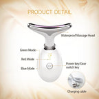 Neck Face Device, 3 in 1 Portable Face Sculpting Tool, Three Modes Facial Skin - Image 6