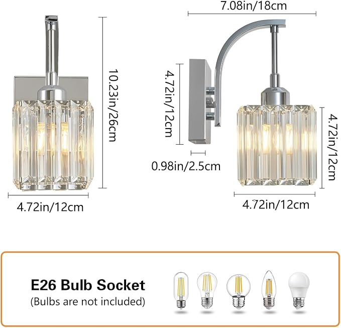 Wall Sconces, Modern Wall Lamp for Bathroom, and Makeup, Easy Installation - Image 4