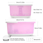 Foot Spa Bath Massager with Heat Bubbles and Vibration Massage and Jets - Image 7