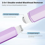 Blackhead Remover Tool Face Scrubber: PETYDOOT Double-Headed Face Spatula Skin - Image 3