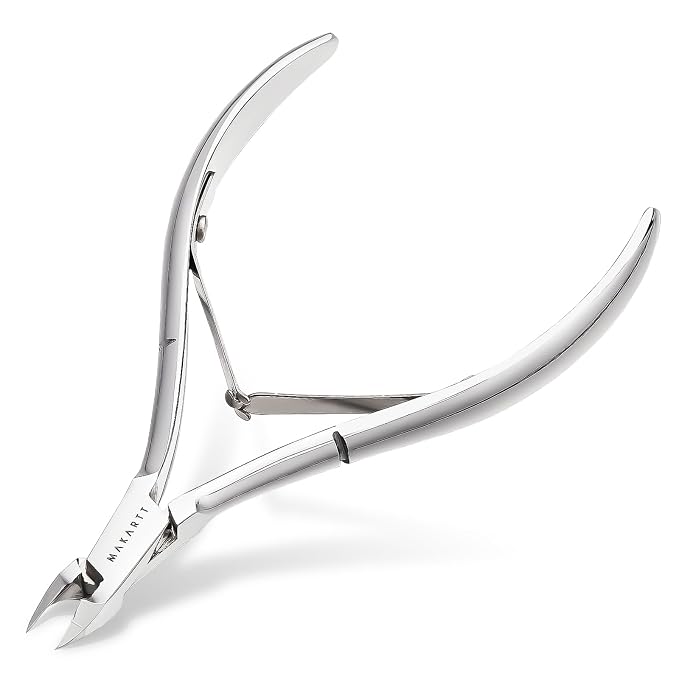 Makartt Cuticle Nipper, Full Jaw Sharp Nail Trimmer Cutter by Makartt