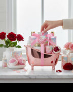 Mothers Day Gifts for Women, Bath Kit Rose Bath and Body Gift, Facial Skin Care - Image 4