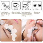 myaokue-up 50 Pairs Eye Gel Pads, Lint Free Under Eye Patches - Image 3