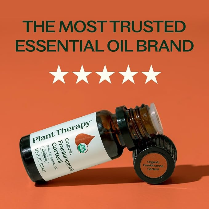 Plant Therapy Organic Frankincense Carterii Essential Oil 100% Pure, USDA - Image 3