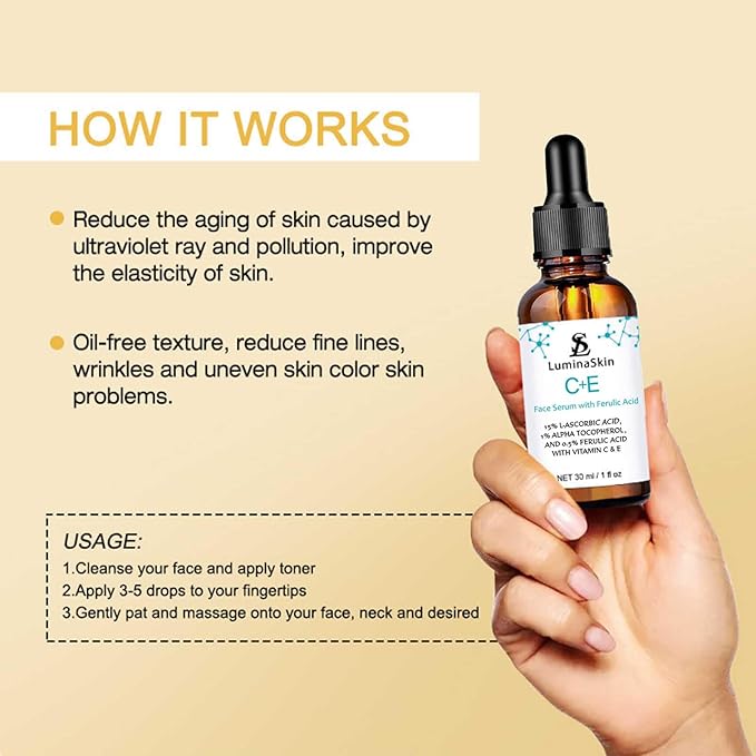Vitamin C Face Serum Vitamin CE Serum - Image 4