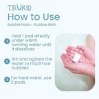 TruKid Bubble Podz Bubble Bath for Kids, & Babies, Tear Free Gentle & - Image 4